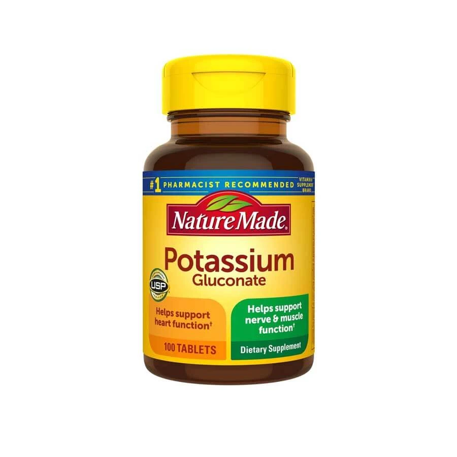 Nature Made Potassium Gluconate 550mg 100 Tablet price in Bangladesh | Authentic Product by Shundorjo
