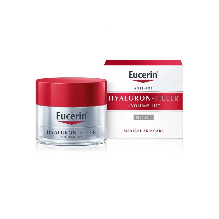 Eucerin Hyaluron Filler Plus Volume Lift Night Cream 50ml price in Bangladesh | Authentic Product by Shundorjo