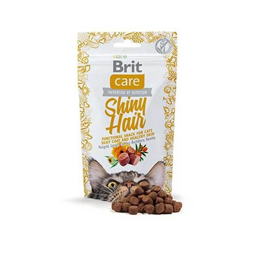 Brit Care Adult Cat Snack Shiny Hair 50gm price in Bangladesh | Authentic Product by Shundorjo