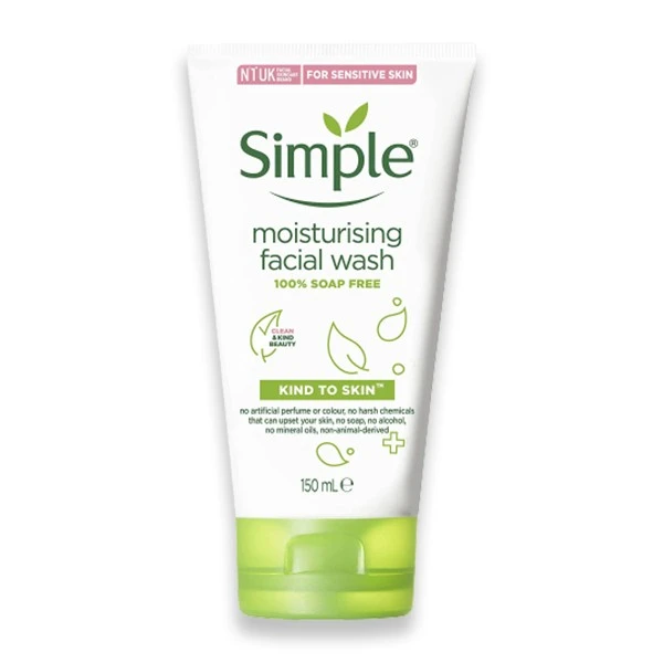 Simple Kind To Skin Moisturizing Face Wash 150ml price in Bangladesh | Authentic Product by Shundorjo