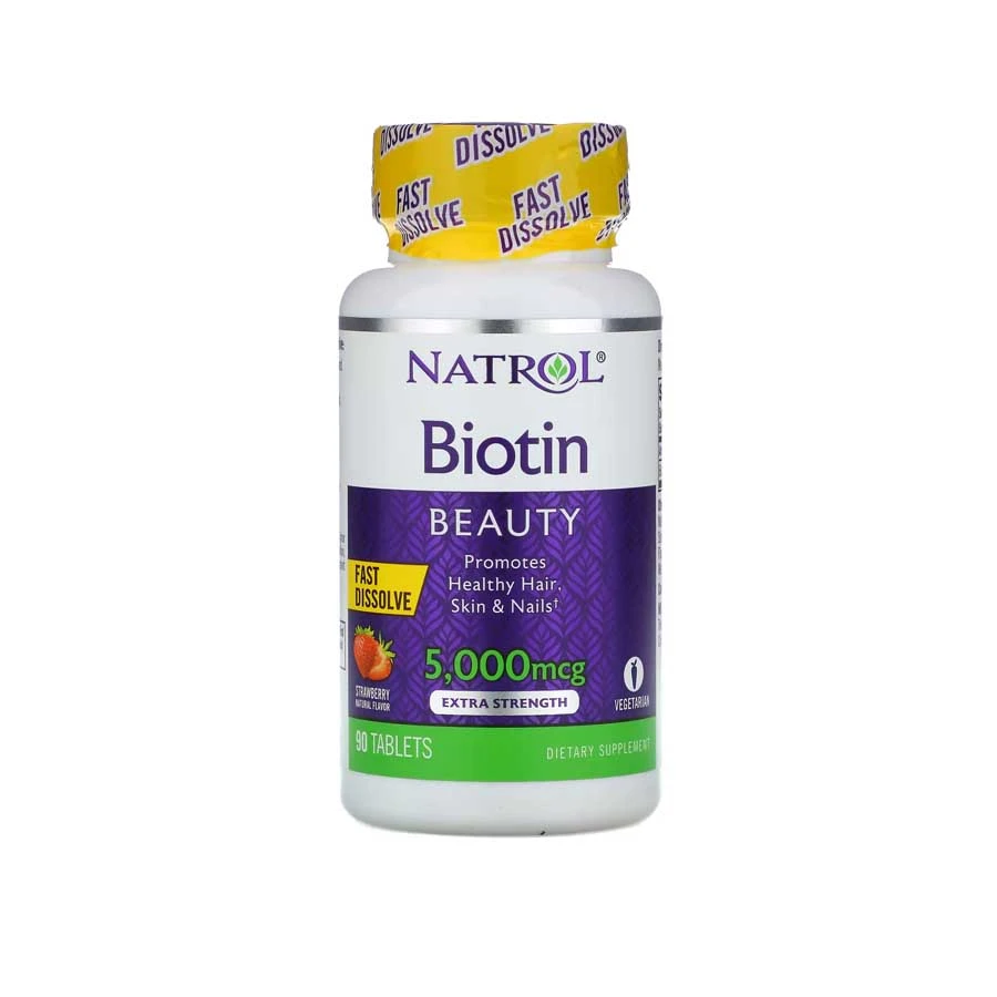 Natrol Biotin Fast Dissolve 5000mcg 90 Tablets price in Bangladesh | Authentic Product by Shundorjo