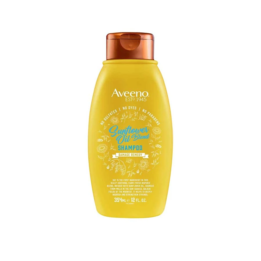 Aveeno Sunflower Oil Blend Damage Remedy Shampoo 354ml price in Bangladesh | Authentic Product by Shundorjo