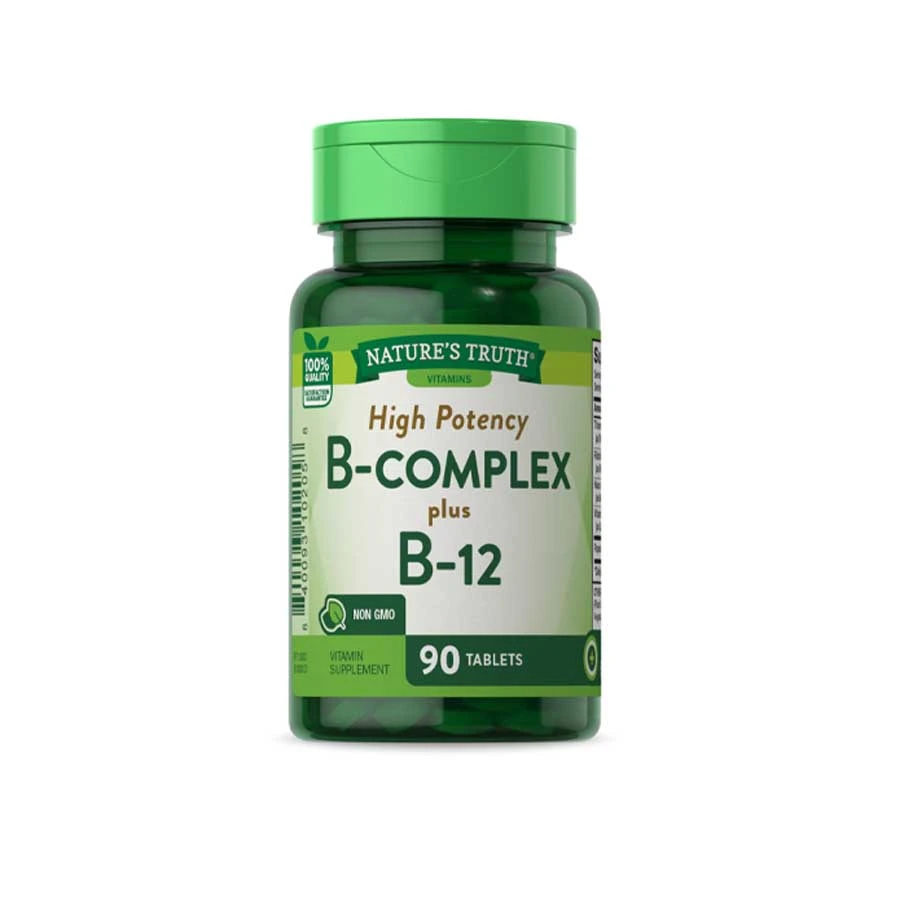 Nature's Truth High Potency B-Complex plus B-12 90 Tablets price in Bangladesh | Authentic Product by Shundorjo