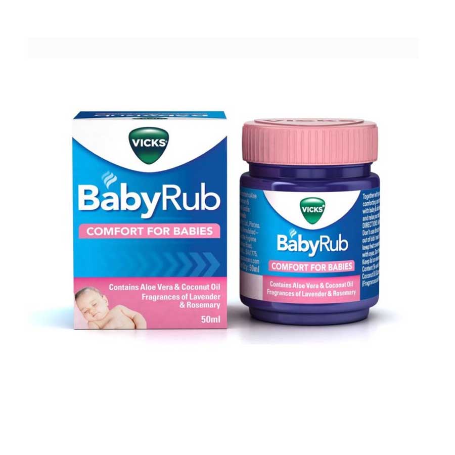 Vicks BabyRub Soothing Ointment 50ml